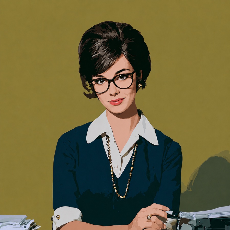 Margot, the virtual secretary — portrait